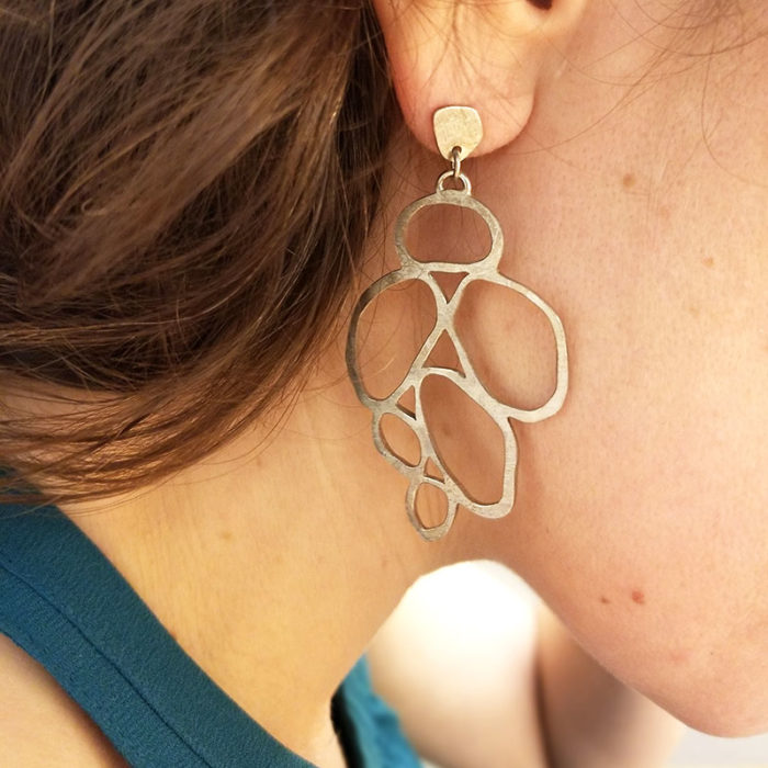 boucle d'oreille bijoux lyon créateur argent